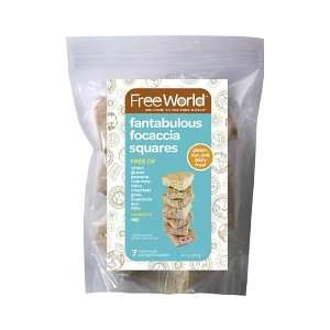 Free World Foods Fantabulous Focaccia Squares:  Grocery 