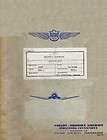   Vought Sikorsk​y Corsair Pilots Handbook Flight Manual WWII Birdcage