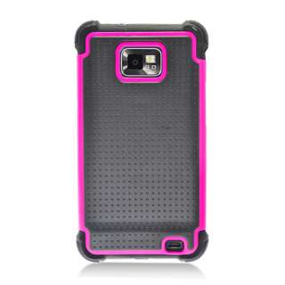 For Samsung Galaxy S II AT&T/SGH i777/Attain Soft/Hard Dot TPU Case 