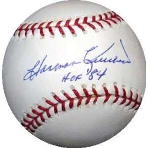  Signed Harmon Killebrew Ball   inscribed HOF 84: Sports 