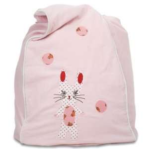  Cocoon Couture Patchy Bunny Bean Bag Cover in Pink and 