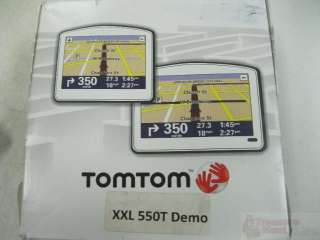 TomTom XXL 550   Customized Maps Automotive GPS Receiver Rtl $179 