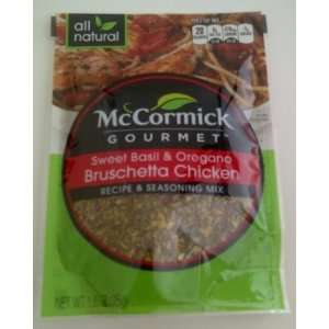 McCormick Gourmet Sweet Basil and Oregano Bruschetta Chicken (Recipe 
