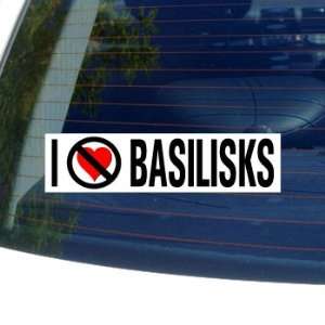  I Hate Anti BASILISKS   Window Bumper Sticker: Automotive