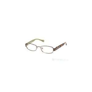 Eyeglasses Coach HC5006 9039 GOLDEN BROWN DEMO LENS