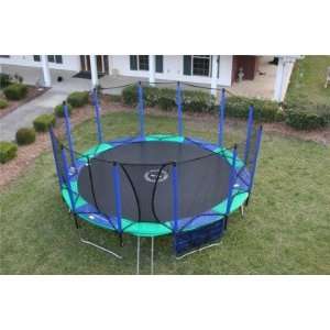  16 ft. Round AirMaster Trampoline with Enclosure Trampolines 