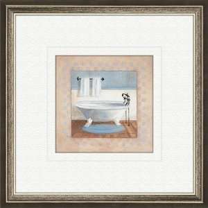   Pro Tour Memorabilia 1 6556B Country Bath B Framed Art: Home & Kitchen