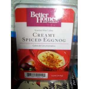   Gardens Classic Creamy Spiced Eggnog Scented Wax Cubes: Home & Kitchen