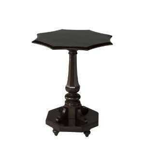    Lamp End Table with Octagonal Top in Tobacco Finish