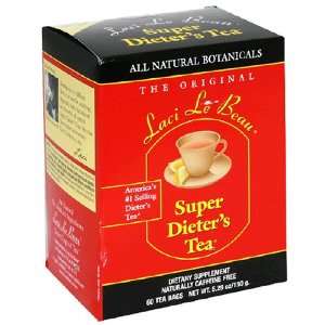Laci Le Beau Super Dieters Tea All Natural Botanicals 60 tea bags