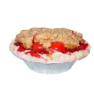  5 Inch Cherry Streusel Pie Candle