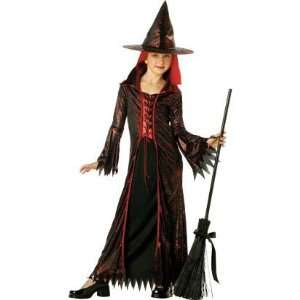  Devil Witch Costume Girl   Child Small 6 8: Toys & Games