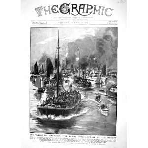  1914 WAR SHIPS BOATS ANTWERP SCHELDT BURGESS HOLLAND