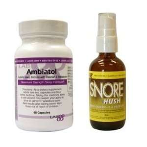   Sleep Aid & Snore Hush Snore Relief Formula