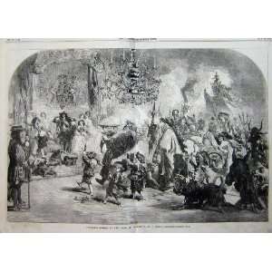 1859 Christmas Masque Court Charles Ii Gilbert Fine Art  