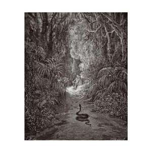  Gustave Dore   Satan As A Serpent, Enters Paradise In 
