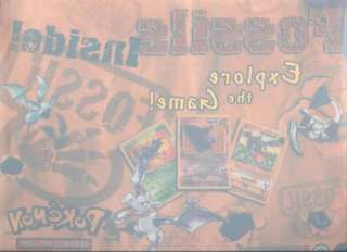 Window Sticker Pokemon Fossils Trading Card Game Promo  