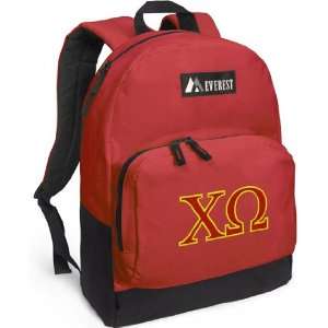  Chi Omega Backpack Red