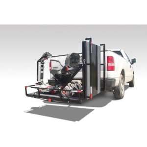  MT3100 Hitch Mounted Carrier with 6 ft. Ramp 6 in. High Guard Rail