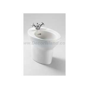  Toto 1 HOLE CENTER BIDET BT904A#01 Cotton: Home 