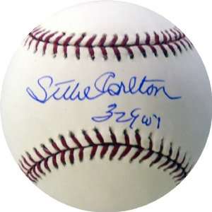    Steve Carlton Hand signed Wins Total Baseball: Sports & Outdoors