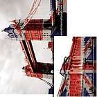 KEYRING  London (Tower Bridge Union Jack) Acrylic Keychain 