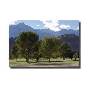  Mount Whitney Golf Course Lone Pine California Giclee 