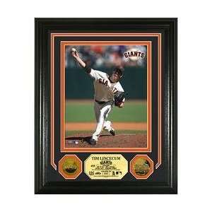   Giants Tim Lincecum 24KT Gold Coin Photo Mint: Sports & Outdoors