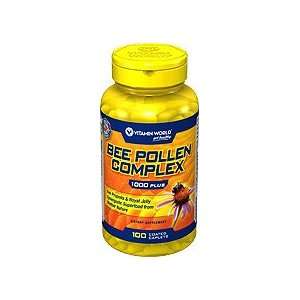 Bee Pollen Complex 1000 mg. 100 Tablets