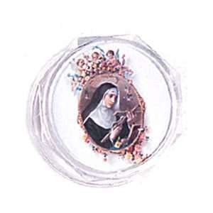  Rosary Case   Saint Rita   IMPORTED FROM ITALY Jewelry