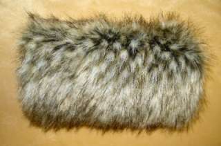 FOX FAUX FUR SCARF & MATCHING MUFF SOFT & GORGEOUS NEW  