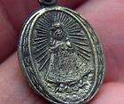 antique silver scapular medal infant of prague jesus returns accepted