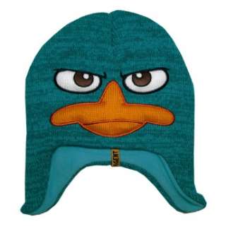   beanie featuring the face of Perry The Platypus from Phineas And Ferb
