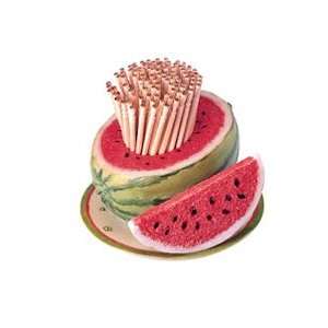  Toothpick Holder Watermelon: Kitchen & Dining