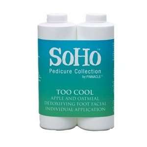  Soho Too Cool Apple & Oatmeal Detoxifying Foot Facial 