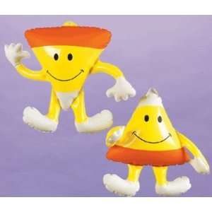    10 in. Inflatable Candy Corn Characters   3pc. pkg.: Toys & Games