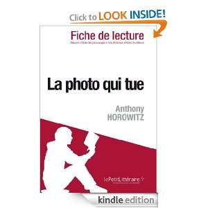 La photo qui tue de Anthony Horowitz (Fiche de lecture) (French 