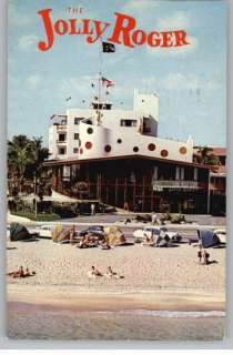 Postcard~The Jolly Roger Hotel..Fort Lauderdale,Florida  