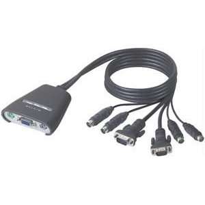  BELKIN F1DK102P 2 PORT KVM SWITCH WITH AUDIO SUPPORT 
