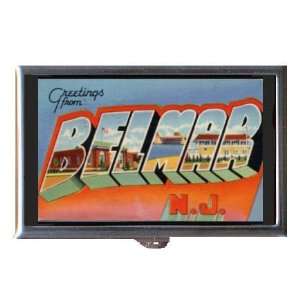  BELMAR NEW JERSEY POSTCARD Coin, Mint or Pill Box Made in 
