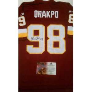    Brian Orakpo Signed Washington Redskins Jersey: Everything Else