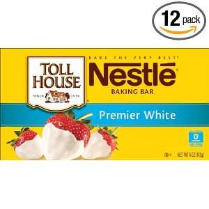 Nestle Tollhouse Nestle Tollhouse Premier White Baking Bar, 4 Ounce 