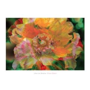 Flower Painter   Poster by John Von benzon (27.5x19.75)  