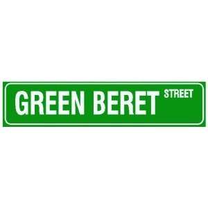  GREEN BERET STREET special forces sign