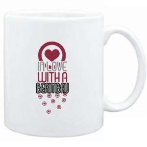 Mug White  in love with a Berimbau  Instruments  Sports 
