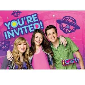  iCarly Invitations 8 Pack: Health & Personal Care