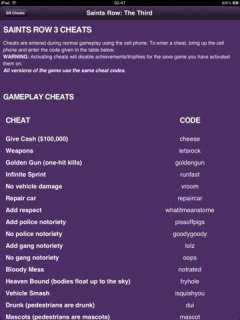 Saints Row Cheats Never Die http://www.popscreen.com/search?q=Saints ...