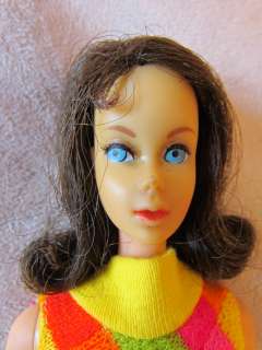 1969 Vintage Mod Era TNT Barbie Brunette Marlo Flip #1160 Original 