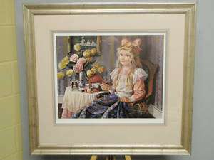 Pati Bannister A/P Signed Print *The Quilt*  