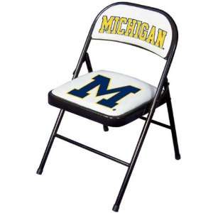 Michigan Wolverines Folding Chairs(Set of 2):  Sports 
